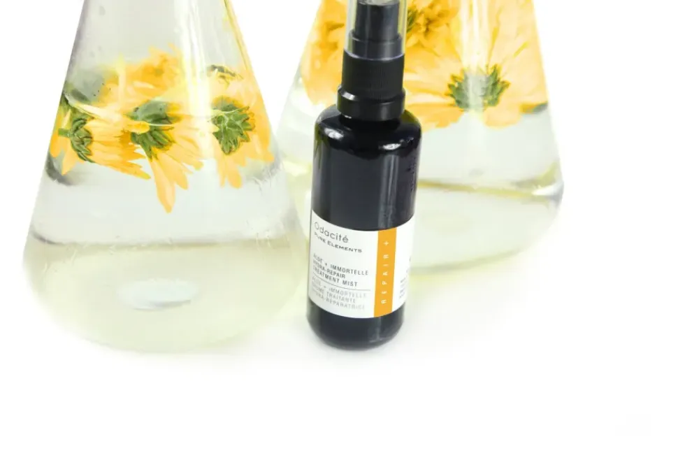 Aloe + Immortelle Hydra-Repair Treatment Mist - Toner in Form eines sanften Sprühnebels