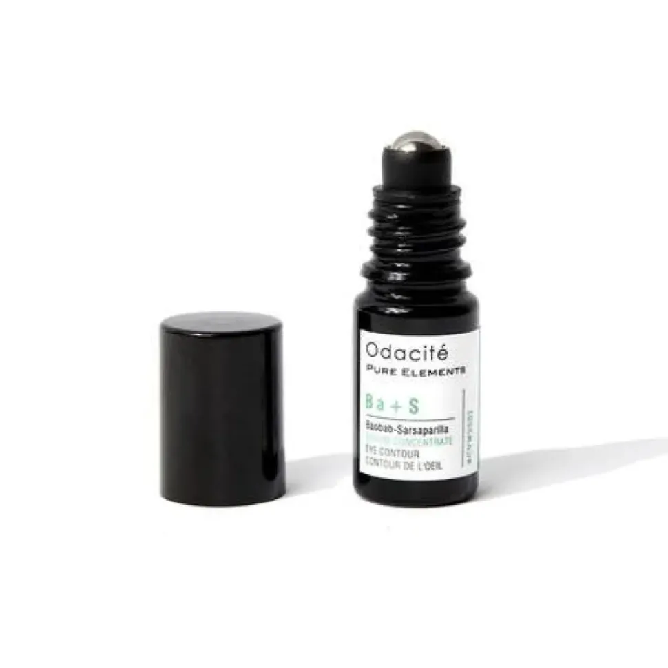 Ba+S | Augen Kontur Serum Baobab Sarsaparilla - Hochpotentes Augenserum mit kühlender Applikatorkugel