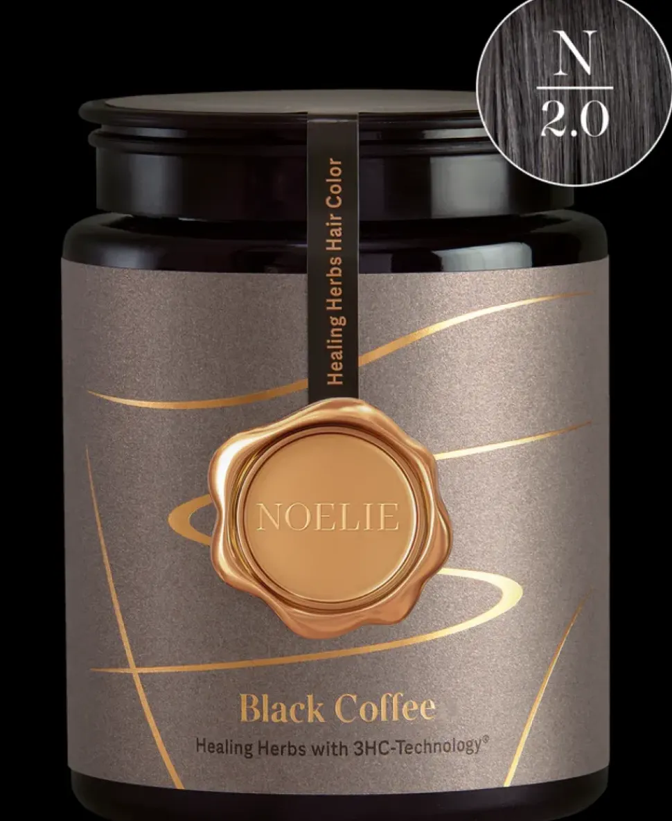 Black Coffee - pflegende Pflanzenhaarfarbe - Healing Herbs Hair Color