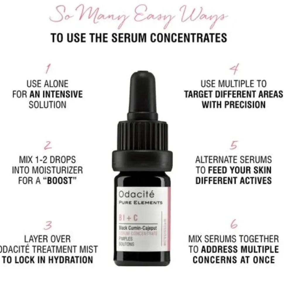 Bl+C | Serum | Konzentrat für zu Unreinheiten und zu Akne neigender Haut mit Schwarzkümmel + Cajeput