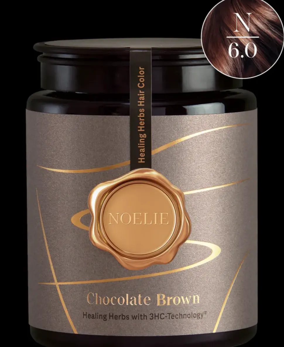 Chocolate Brown- pflegende Pflanzenhaarfarbe- Healing Hearbs Hair Color