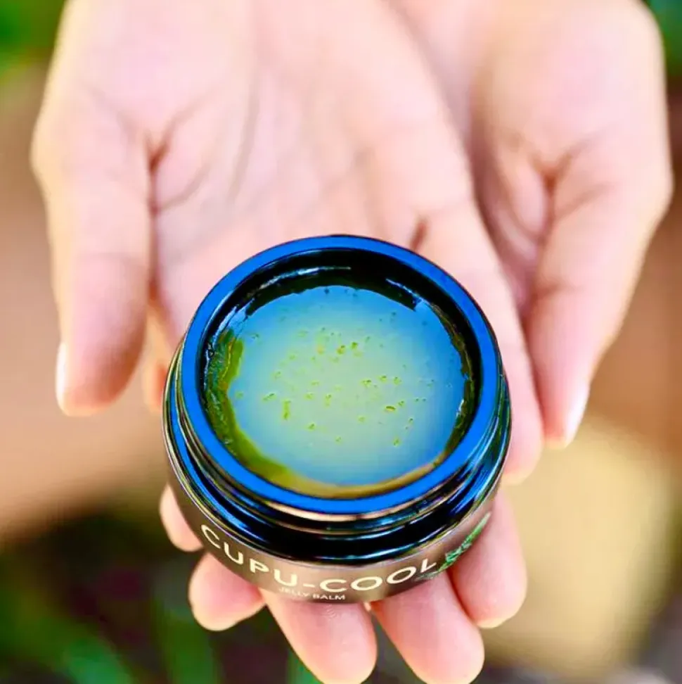 Cupu Cool - Gelbalm mit Hyaluron, Peptiden und wirksamen Pflanzenbuttern