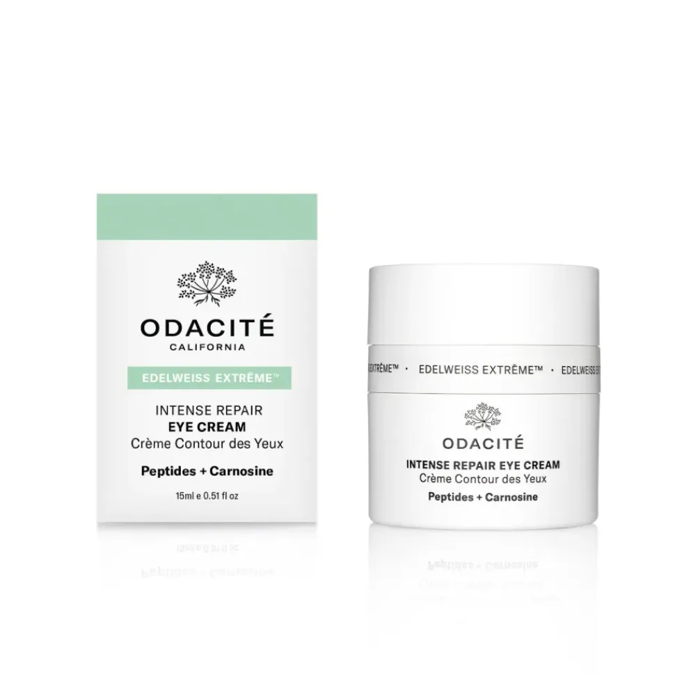 Edelweiß Extrême Peptides & Carnosine I ODACITÉ - Intensiv reparierende Augencreme