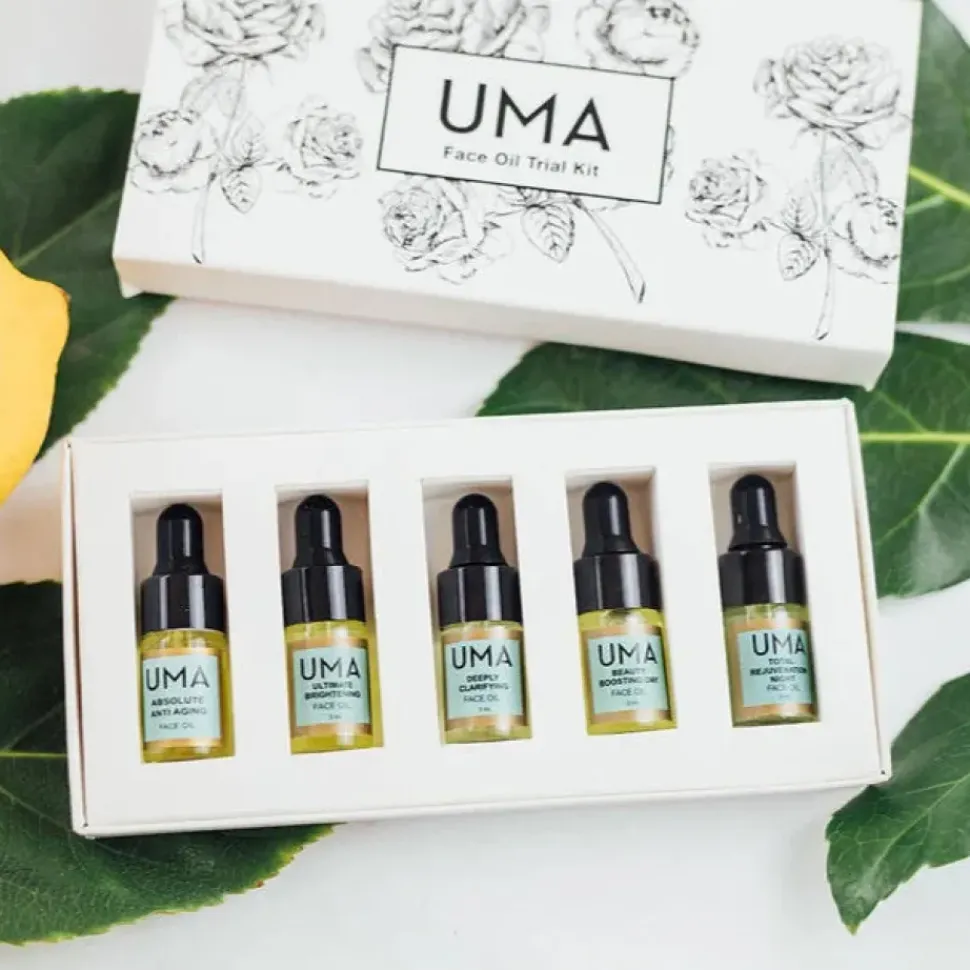 Face Oil Trial Kit - 5 Gesichtsöle in Probiergröße | UMA | SALE