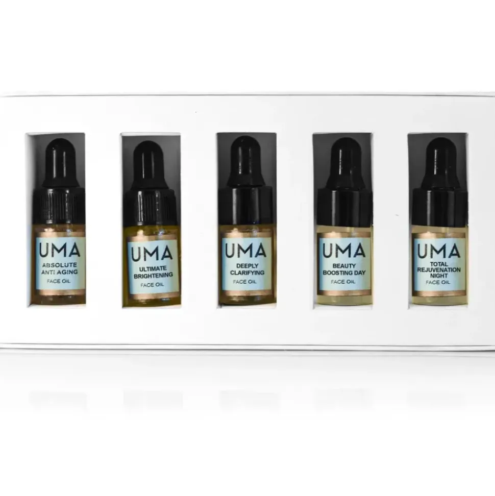 Face Oil Trial Kit - 5 Gesichtsöle in Probiergröße | UMA | SALE
