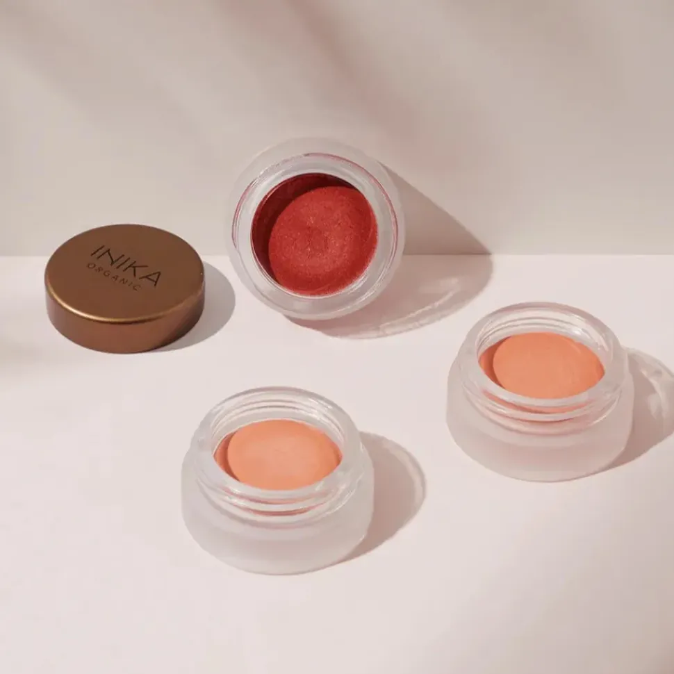 INIKA Organic | Lip & Cheek Cream - Wagen-, Lippen & Augencreme in 3 Farbtönen