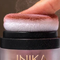 INIKA Organic | Mineral Blush Puff Pot (Rosy Glow)
