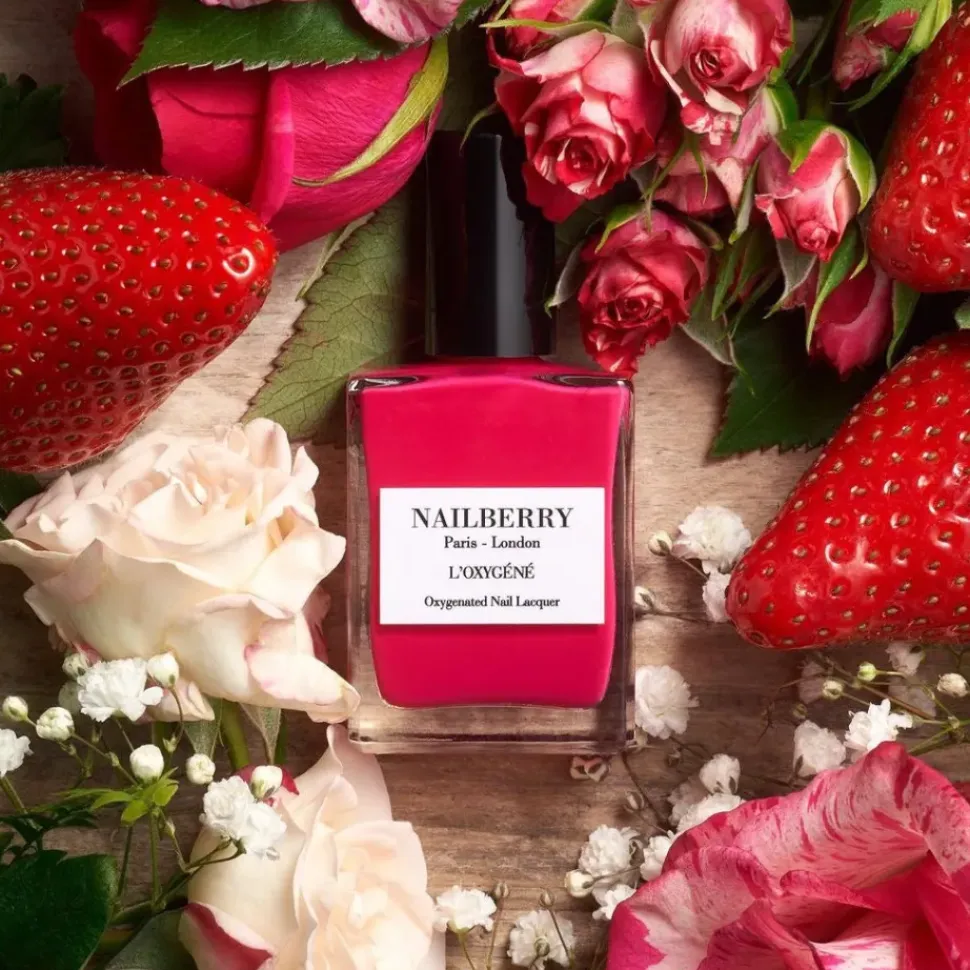 L'Oxygéné Nailberry Nagellack - Strawberry (Herbstkollektion 2023)