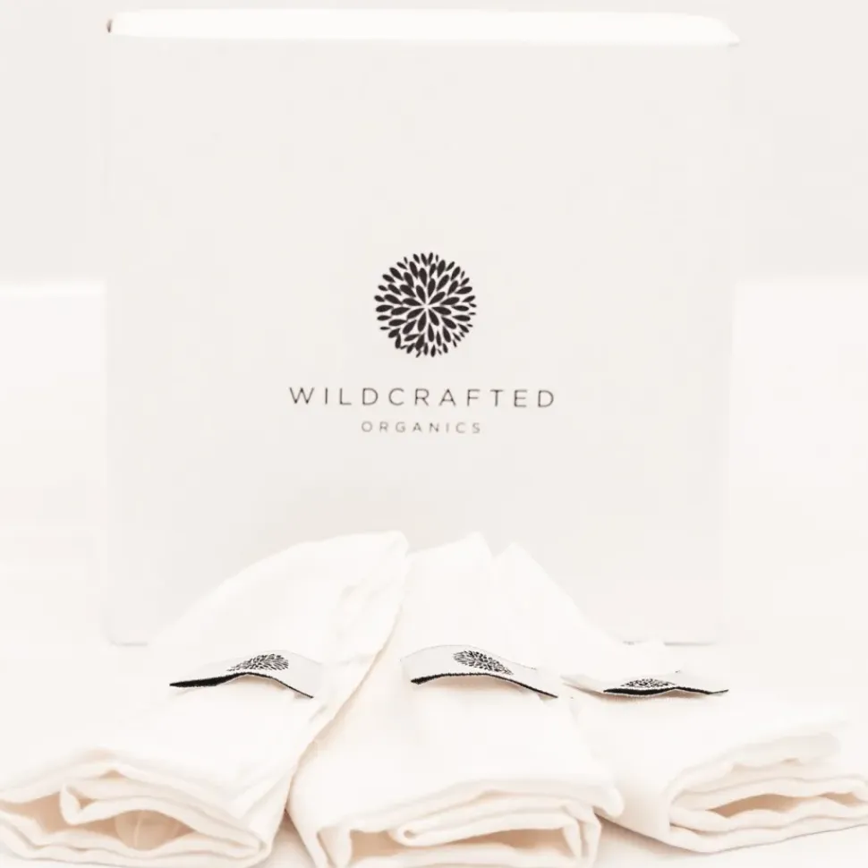 Luxury Cleansing Cloths | Wildcrafted Organics - Musselintücher
