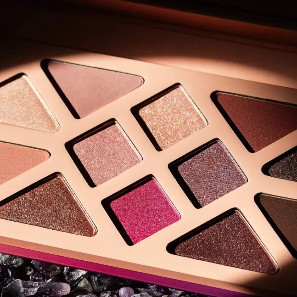 Manifest Crystal Palette - Lidschattenpalette mit rosa & violetten Nuancen