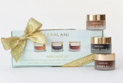 Mask Magic Kit - LEAHLANIs beliebte Masken plus Peeling im kleinen Format