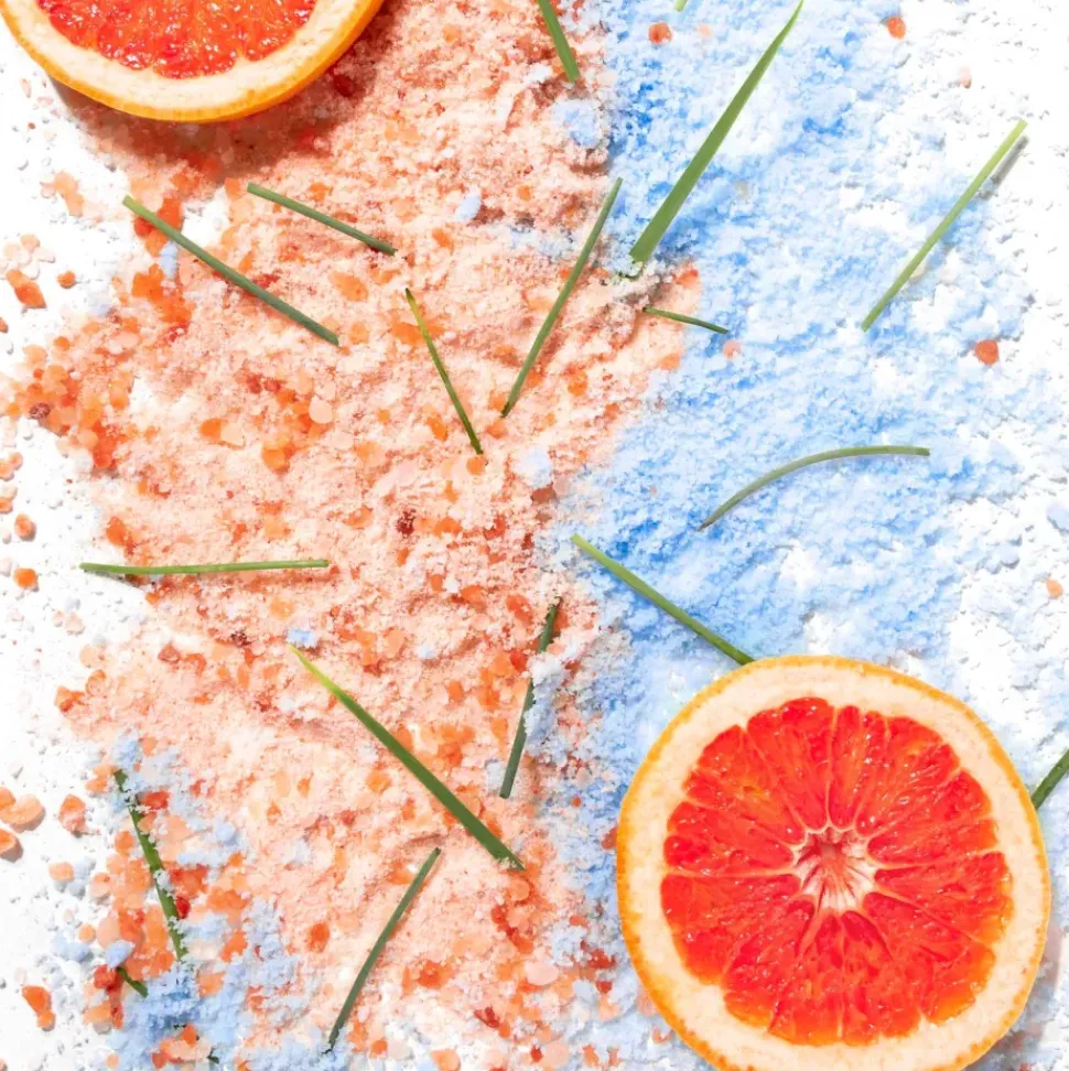 MOOD CLEANSING Stimmungsaufhellendes Ayurvedisches Badesalz - Himalaya-Kristallsalz, Grapefruit & Zitronengras
