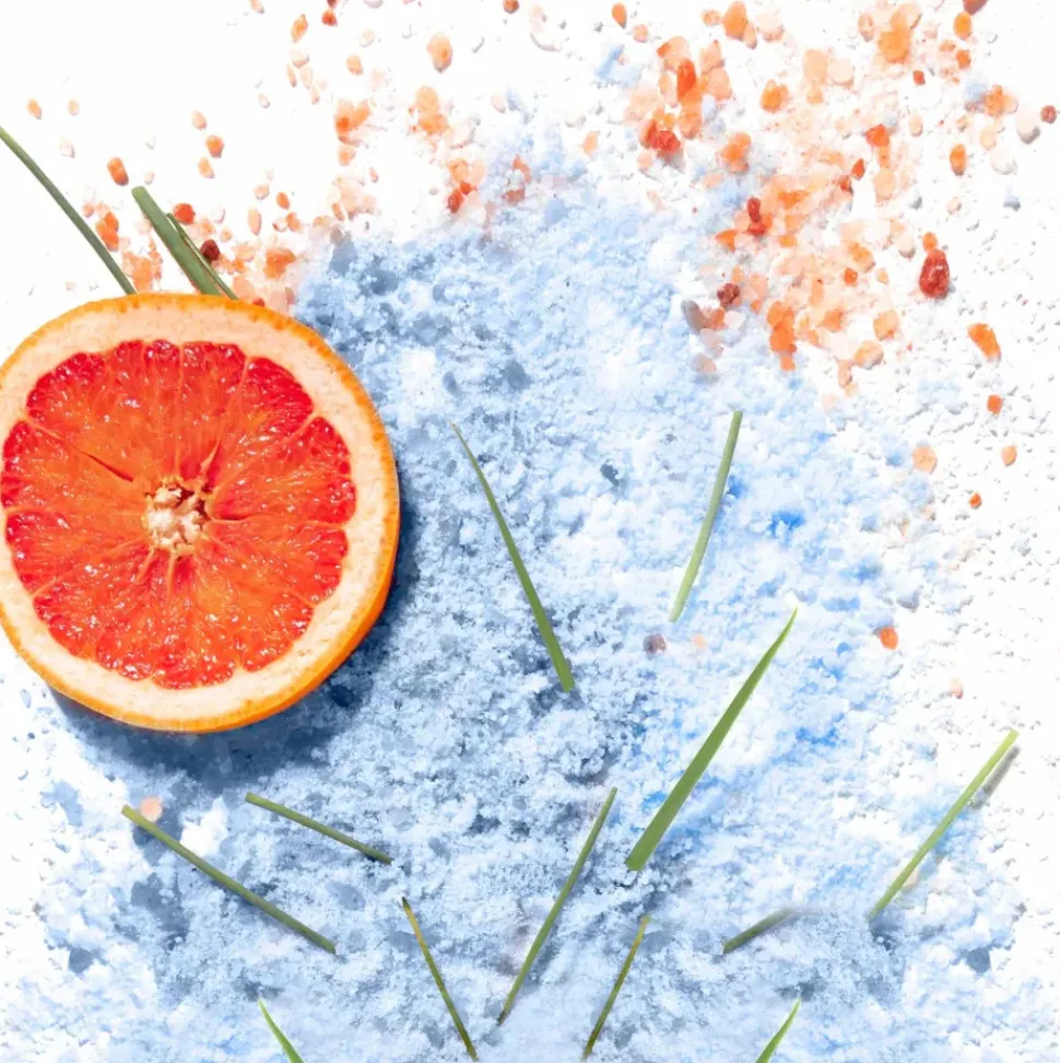MOOD CLEANSING Stimmungsaufhellendes Ayurvedisches Badesalz - Himalaya-Kristallsalz, Grapefruit & Zitronengras