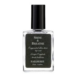Nailberry Shine & Breathe - Atmungsaktiver Überlack für Glanz & Farbfestigkeit