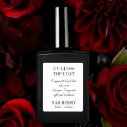 Nailberry UV-Gel Gloss, Top Coat- atmungsaktiver Überlack mit UV-Schutz