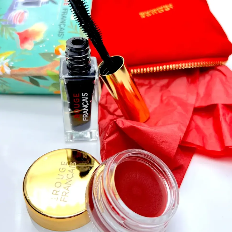 Reise- und Probierset LE ROUGE FRANAIS mit Mini Mascara und getöntem Lipbalm