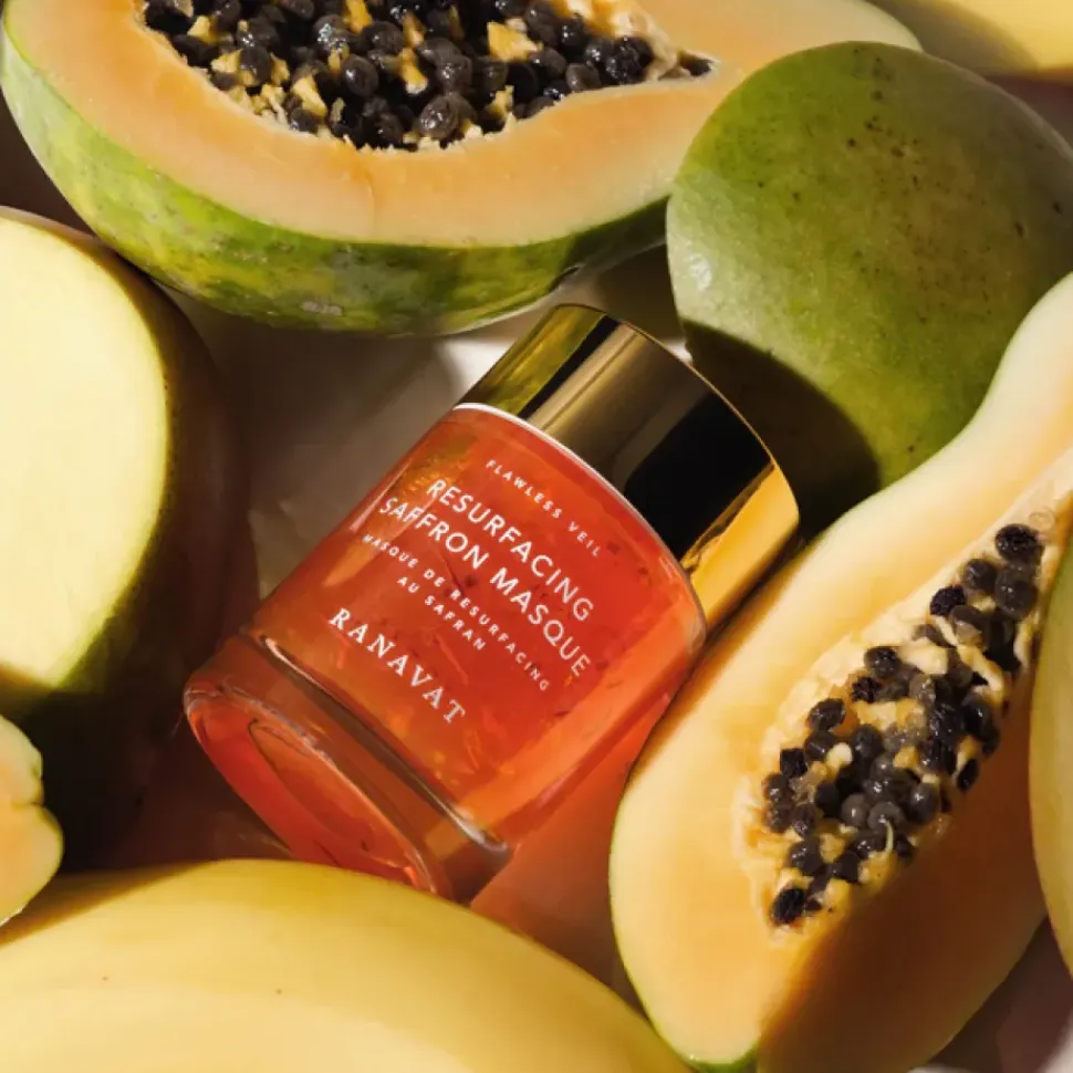 Resurfacing Saffron AHA Masque - AHA-Pflegemaske mit Safran und milden Fruchtsäuren