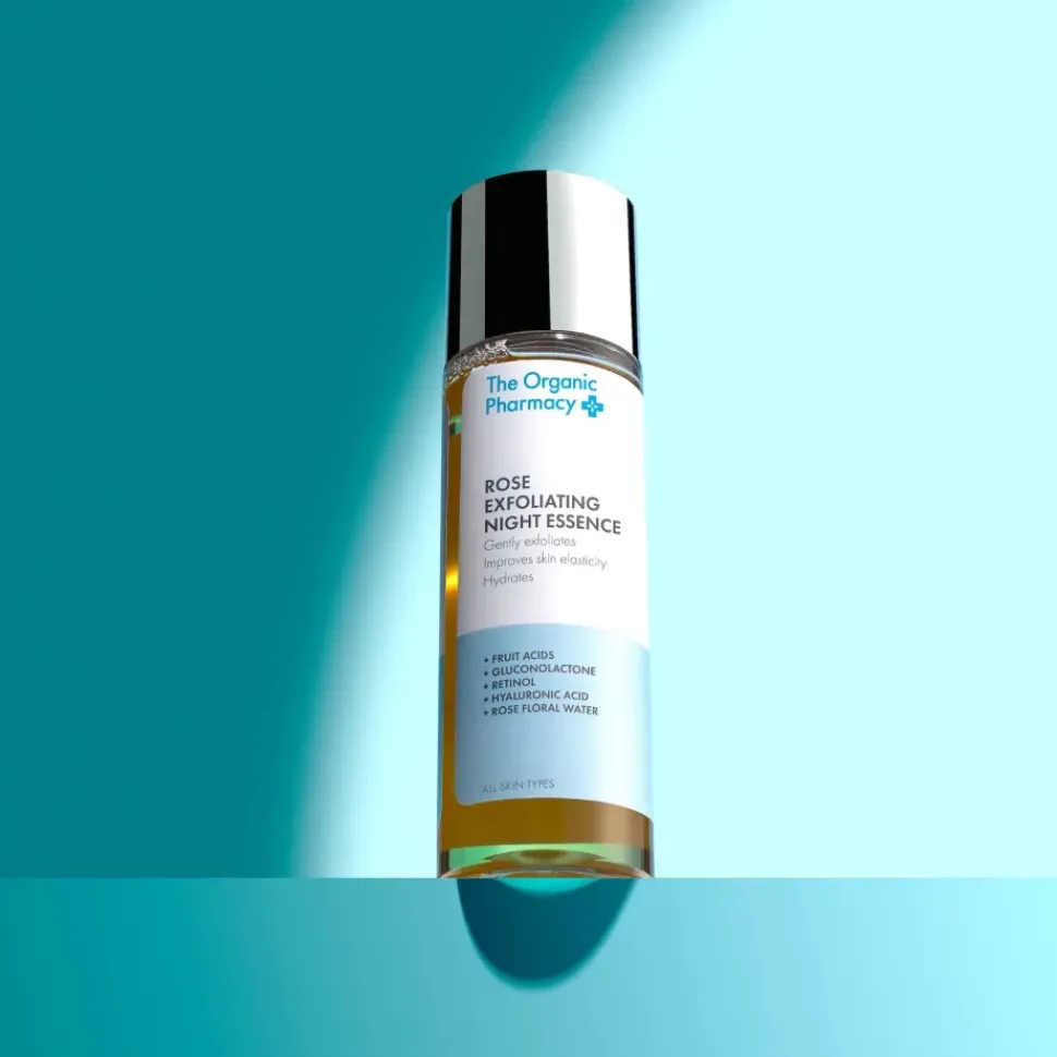 Rose Exfoliating Night Essence · The Organic Pharmacy - AHA Serum Peeling