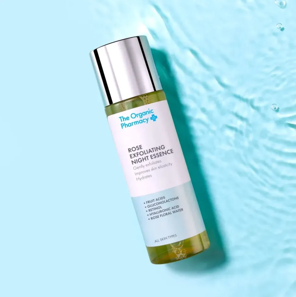 Rose Exfoliating Night Essence · The Organic Pharmacy - AHA Serum Peeling