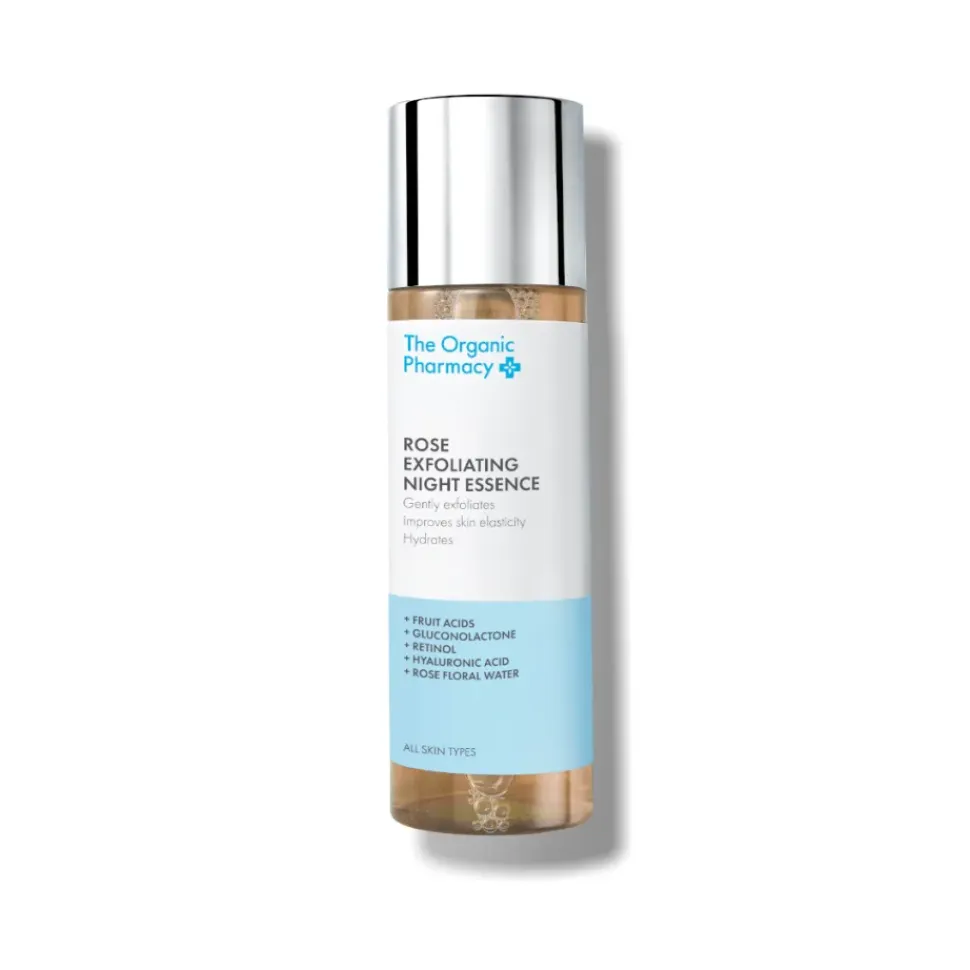 Rose Exfoliating Night Essence · The Organic Pharmacy - AHA Serum Peeling