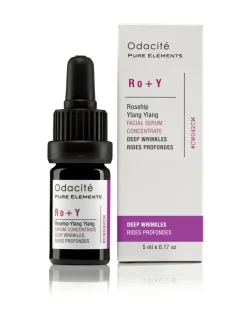 Ro+Y | Serum Konzentrat mit Hagebutte + Ylang-Ylang für die Behandlung intensiver Falten
