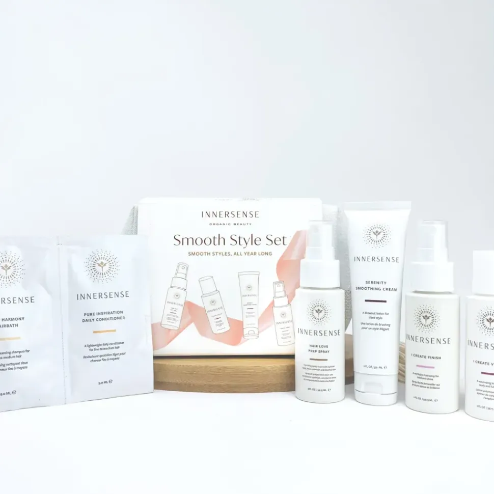 Smooth Style Set - Vier Stylingprodukte im Reiseformat inkl. Tasche und Proben