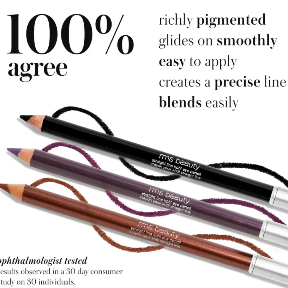 Straight Line Kohl Eye Pencil PFLAUME| RMS Beauty - Kajalstift